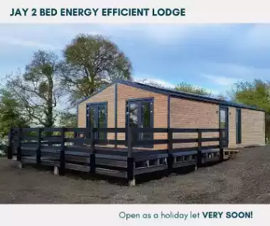 Not long until this wonderful 2 bedroom lodge is ready for guests...